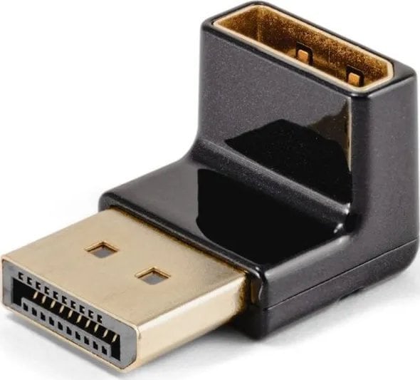 Adapter AV Club 3D Club3D Adapter DP > DP 1.4 90° abgewinkelt 4K@120Hz St/Bu retail