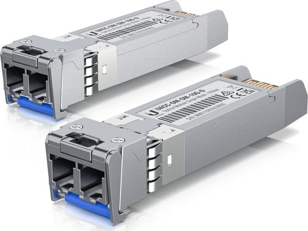 Ubiquiti Moduł optyczny SFP MonoModo UBIQUITI UACC-OM-MM-10G-D-20 20 Sztuk