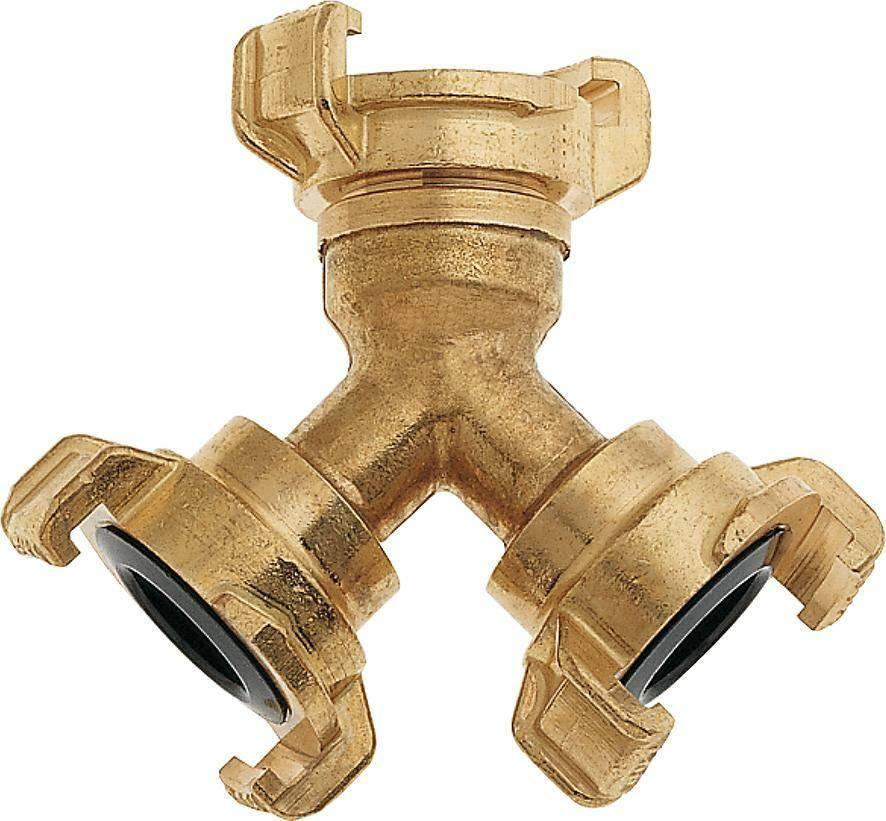 GEKA Rozdzielacz mosiezny 1/2"