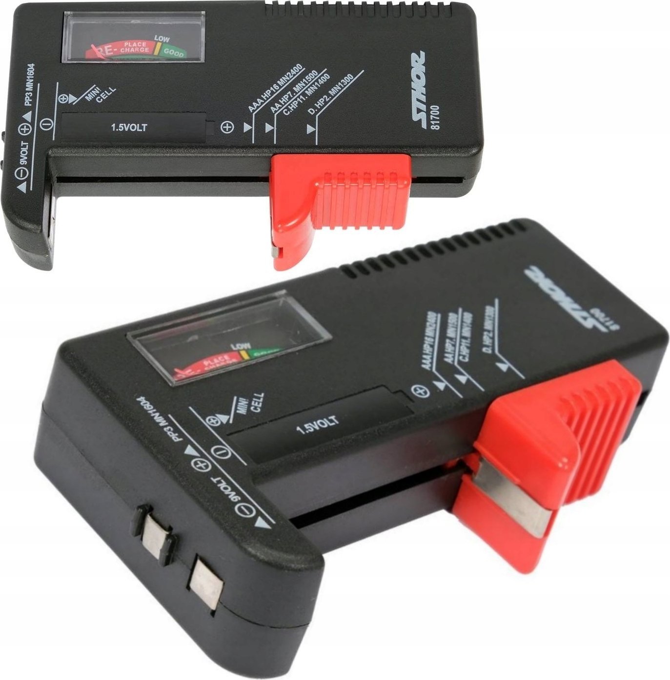 Toya STHOR TESTER BATERII 1,5V ORAZ 9V