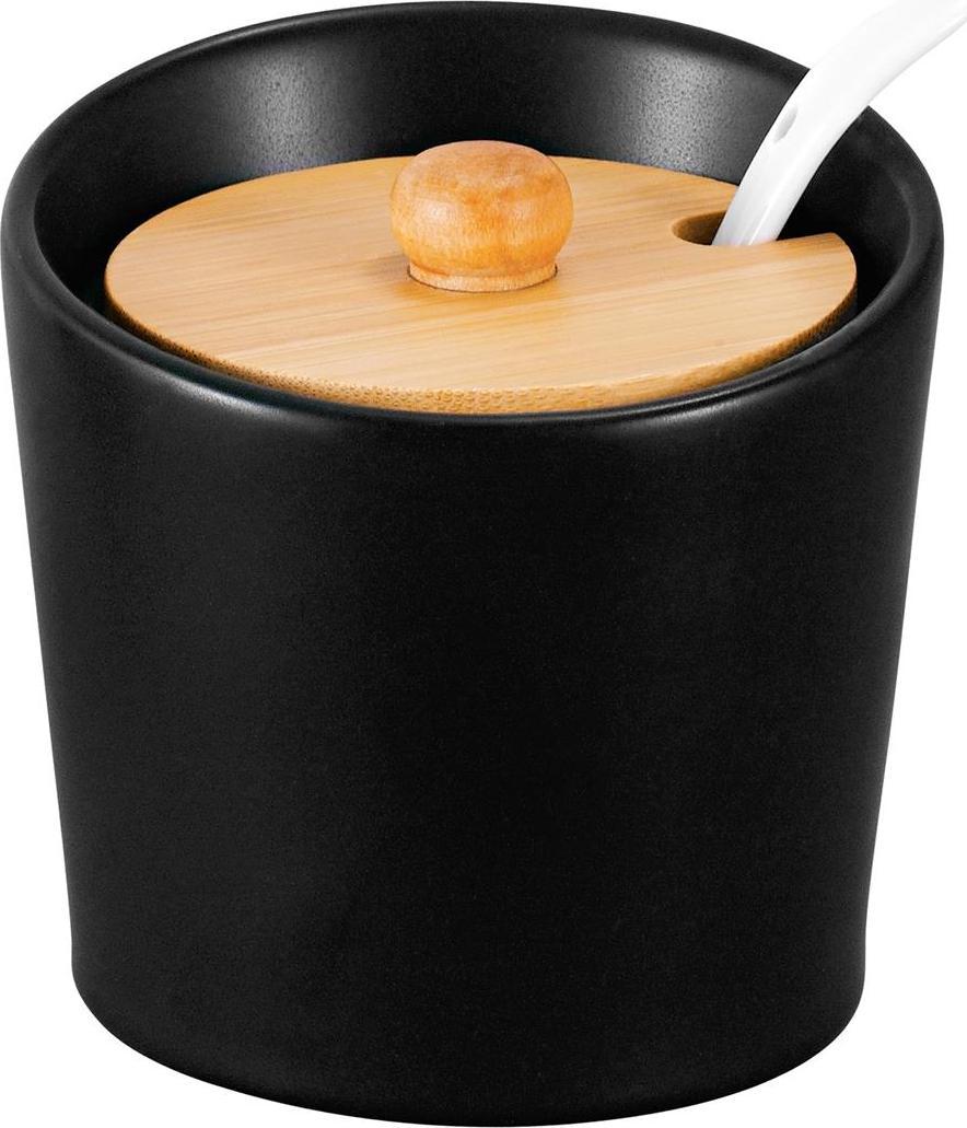 Florina Cukiernica z bambusową pokrywką Adria 10x10x9.5 cm 230 ml