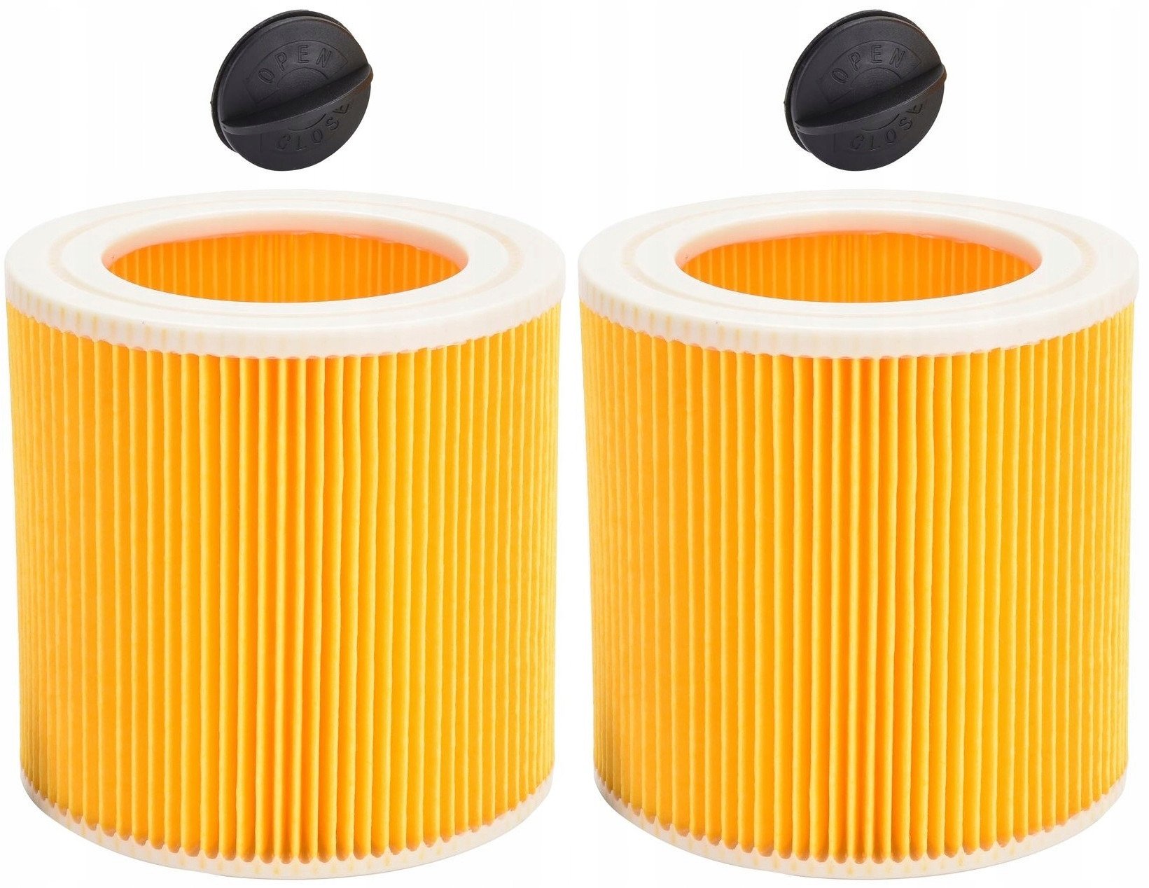 GERMAN 2x Filtr zmywalny do Karcher WD2 WD3 MV3 SE4001 SE4002