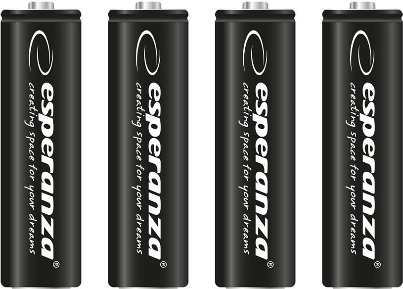 Esperanza Akumulator czarne AA / R6 2600mAh 4 szt.