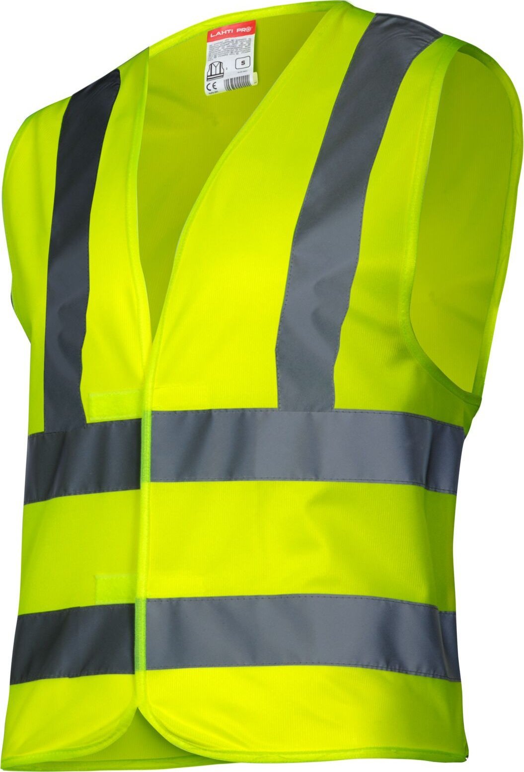 Lahti Pro Kamizelka ostrzegawcza 4 pasy, żółta, "3xl", ce, lahti