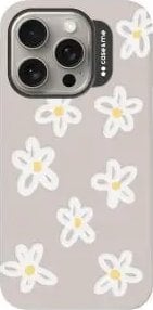 SBS CASEME - Osłona silikonowa iPhone 15 Pro - Stokrotki standard