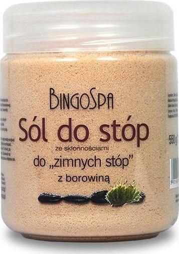 BINGO SPA Bingospa Sól do zimnych stóp z borowiną 550 g
