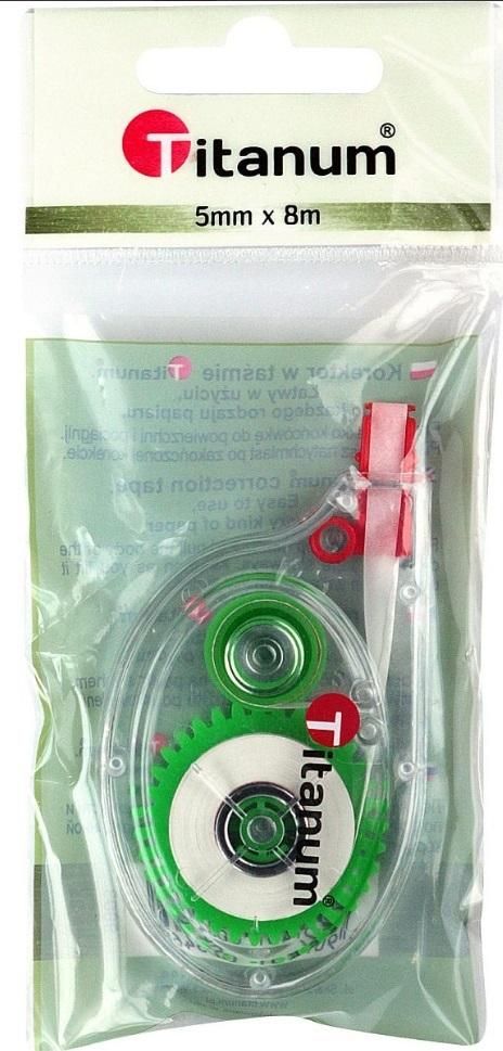 Titanum Korektor w taśmie 5mmx8m 9803