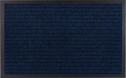 Dywany Łuszczów Wycieraczka DURA 5880 antypoślizgowa, zewnętrzna, wewnętrzna, na gumie - niebieski, 40x60 cm