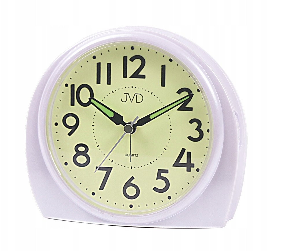 Budzik JVD SRP3701.2 14 cm drzemka świecąca tarcza .