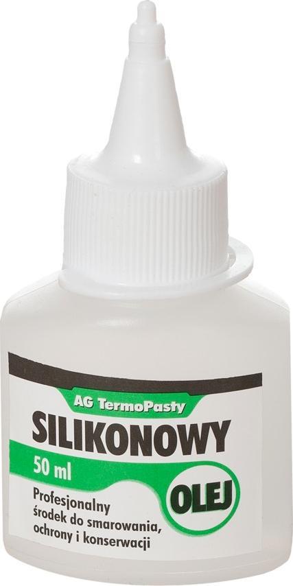 AG TermoPasty Olej silikonowy 50ml oliwiarka AG AGT-014