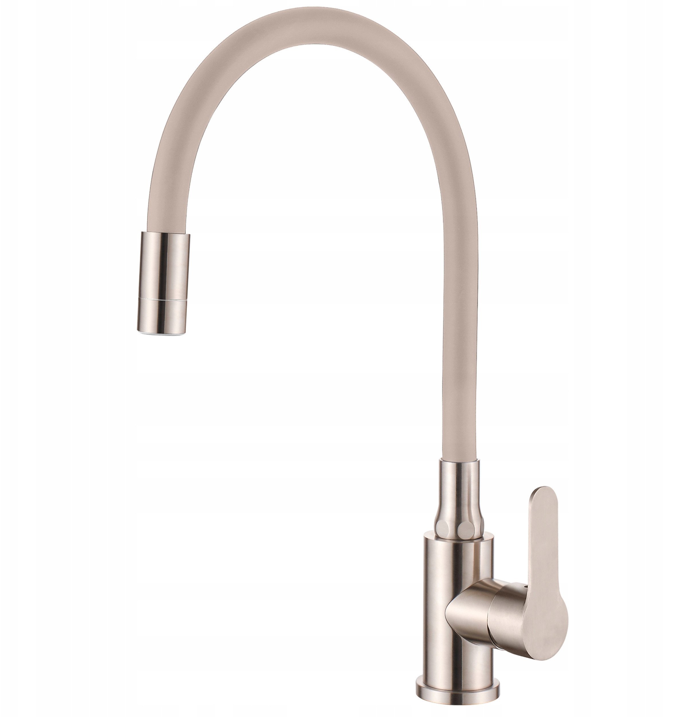 Invena bateria kuchenna Ksanti Inox, inox/beżowy BZ-37-I03-L