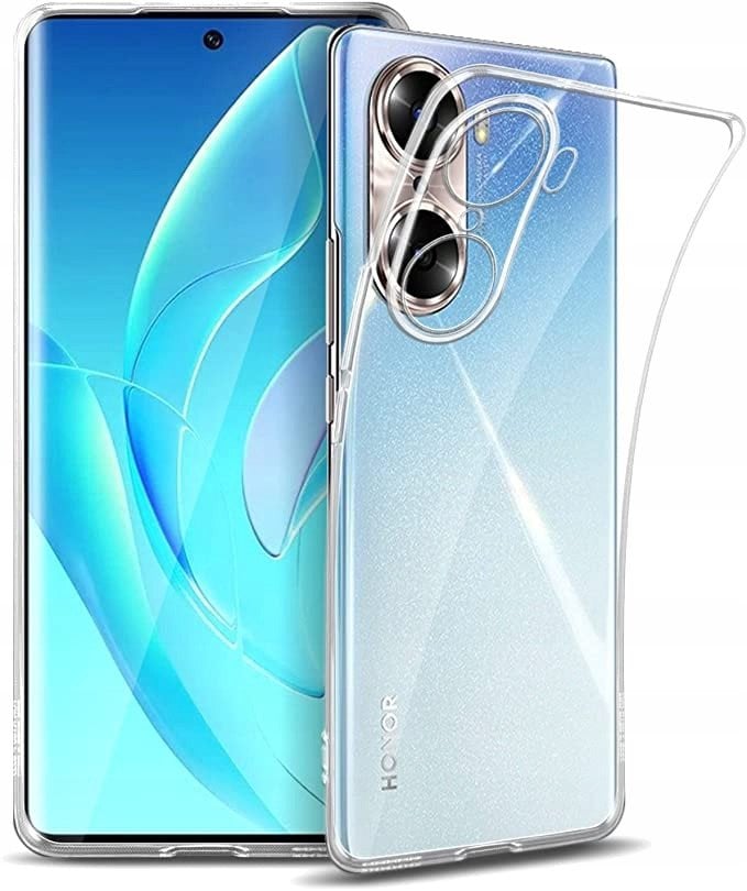 Żelowy pokrowiec etui Ultra Clear 0.5mm Honor 60 Pro przezroczysty