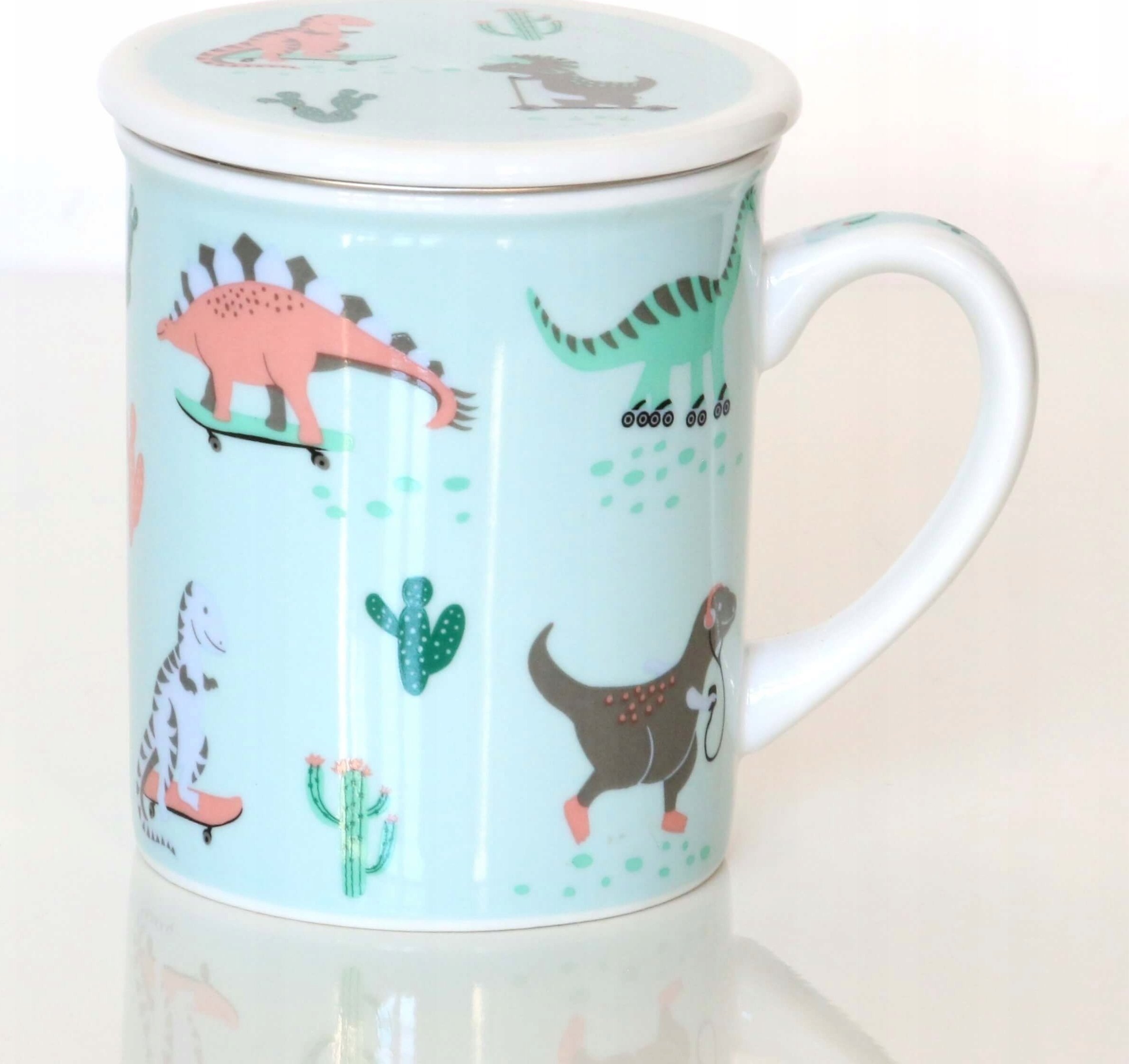 Cup&You Kubek z zaparzaczem DINOZAURY dla siostrzeńca