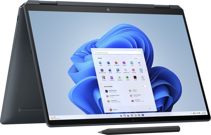 Laptop HP Laptop Spectre 14 x360 14-eu0097nr / 9C906UA / Intel Ultra 7 / 16GB / SSD 1 TB / Intel Arc / 3K / Win 11 / Niebieski
