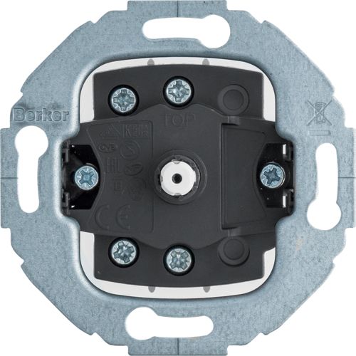 Berker łącznik obrotowy uniwersalny, schodowy, mechanizm, zaciski śrubowe (387603)