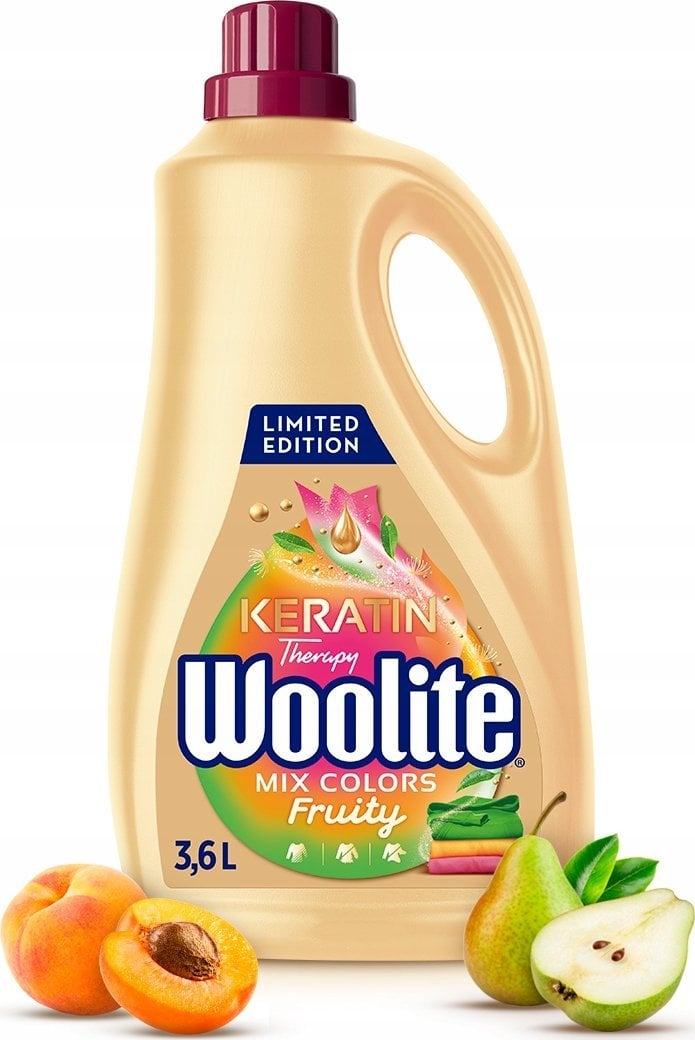 Woolite WOOLITE_Colour Keratin Limited Edition płyn do prania Fruity 3,6l