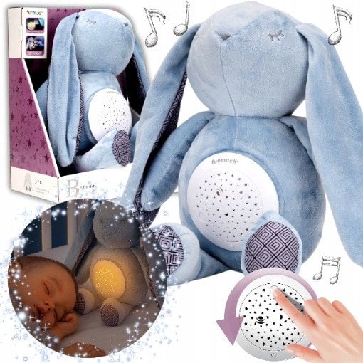 Obrotowy projektor dla dzieci usypiacz krÃ³lik pluszowy