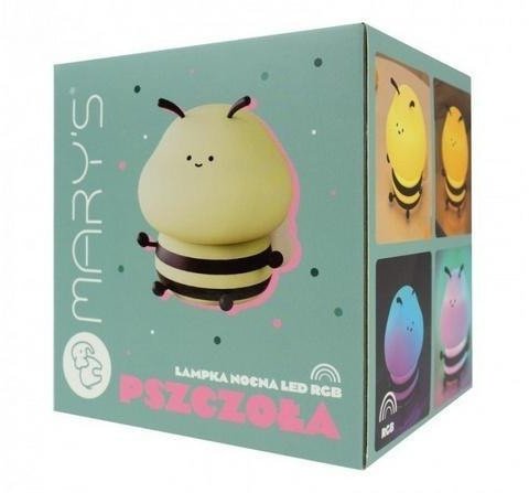 Lampka nocna LED pszczoła