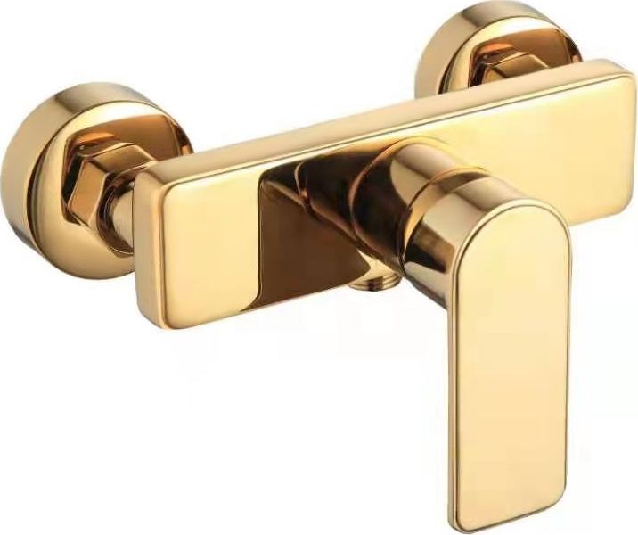 Bateria prysznicowa Mexen Cetus złoty