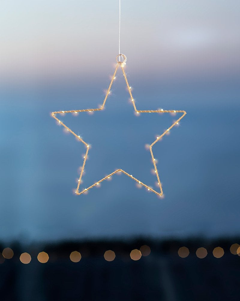 Lampki choinkowe Sirius Sirius Liva Star 40L, Gold