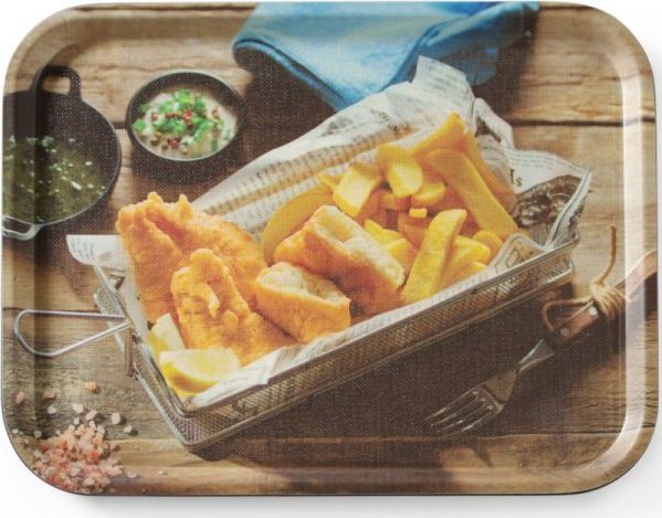 Hendi Taca antypoślizgowa do serwowania tasty fish chips 330 x 430 mm - Hendi 508022