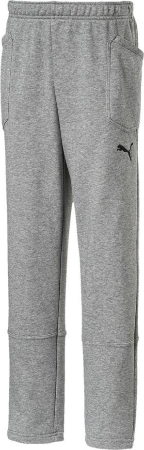 Puma Spodnie dla chłopca Puma Liga Casuals Pants szare 655635 33 152cm