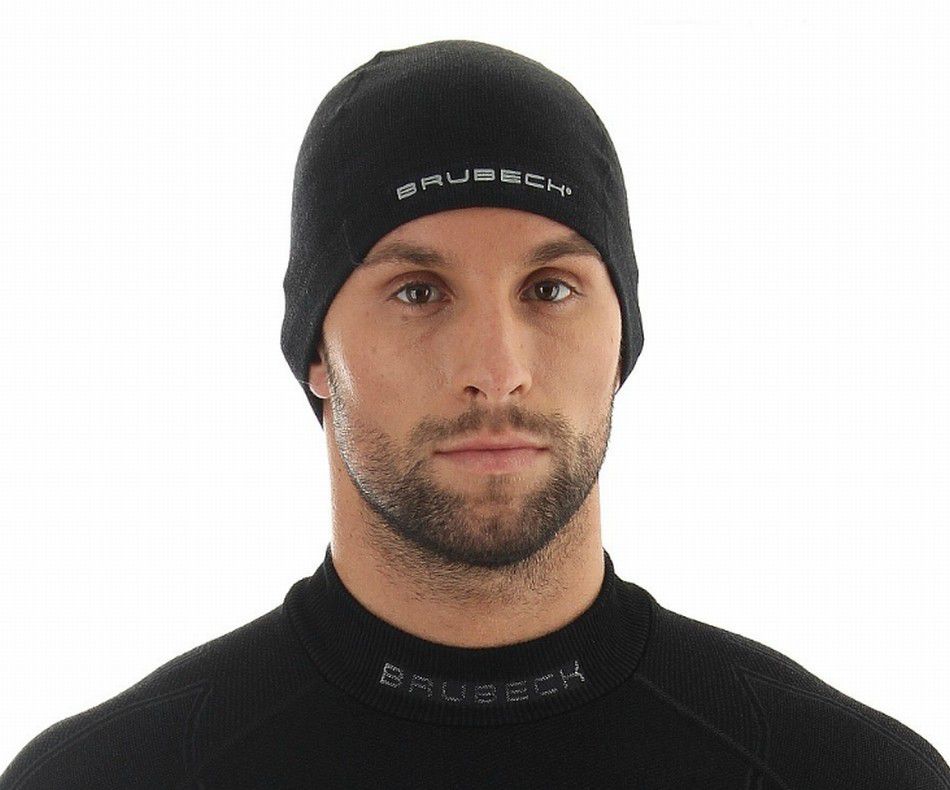 Brubeck czapka Extreme Merino czarna r.S/M (HM10080)