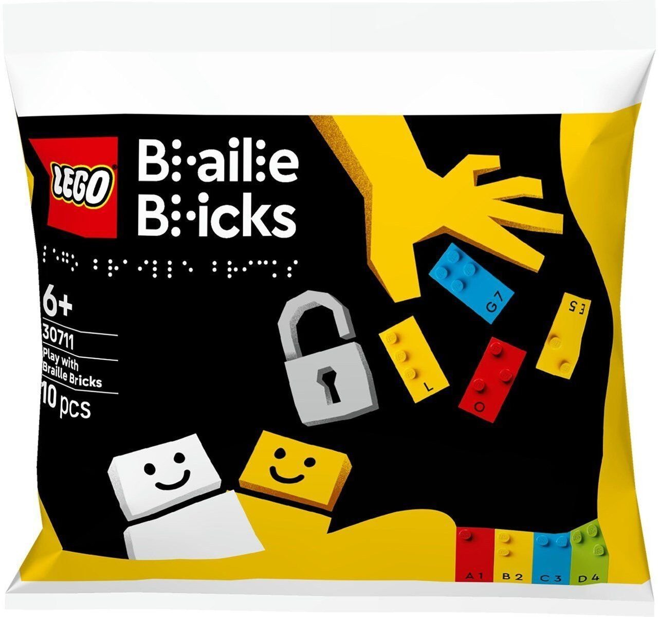 LEGO Braille Bricks Zabawa z alfabetem Braille’a (30711)