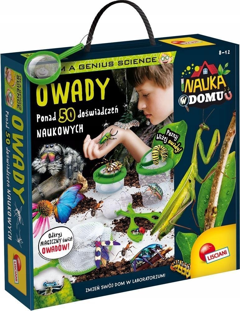 Lisciani Zestaw naukowy Im a Genius Nauka w domu - Owady