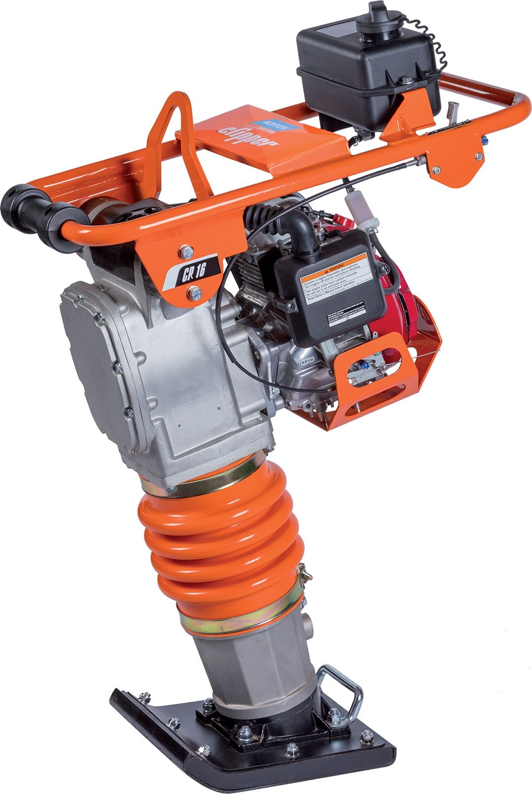 Norton Clipper Clipper Cr 16 Zagęszczarka Skokowa Do Gruntu Ubijak Ubijarka Płytowa Skoczek 70kg Honda Gx120 + Koła