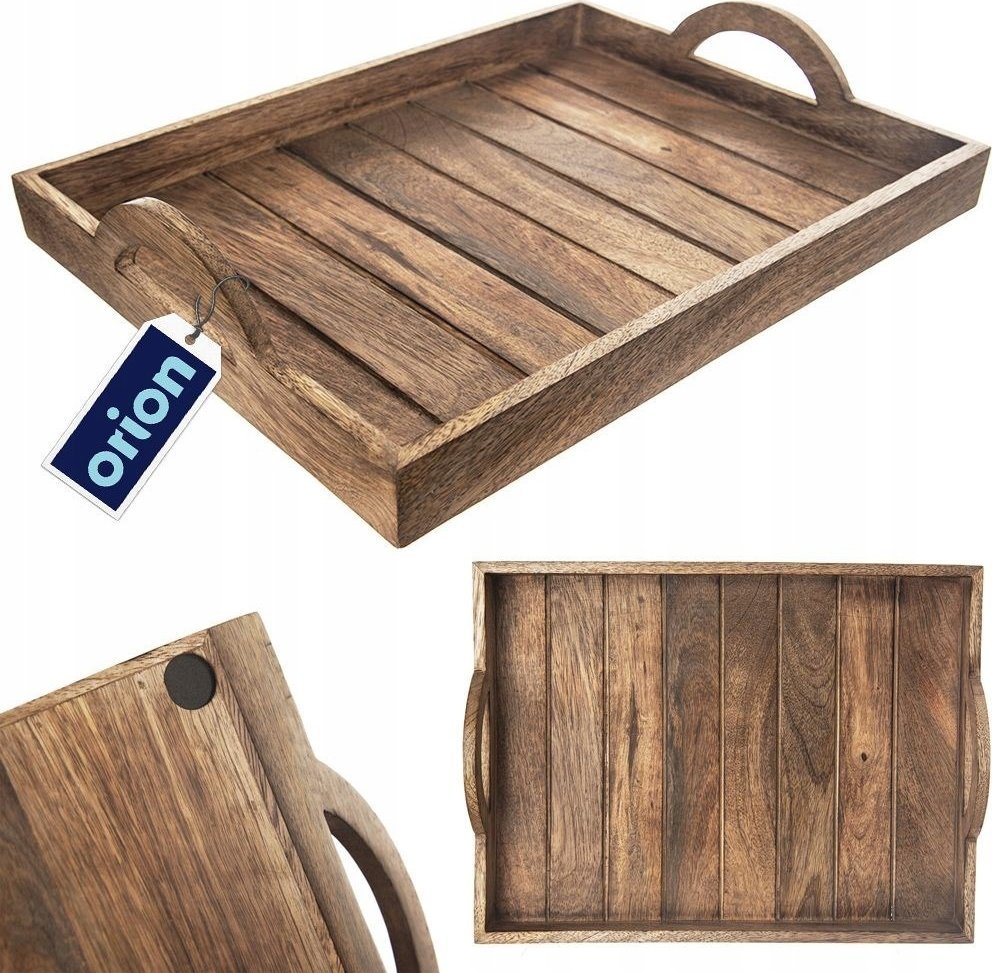 Orion Taca do serwowania drewniana MANGO 40,5x30,5 cm