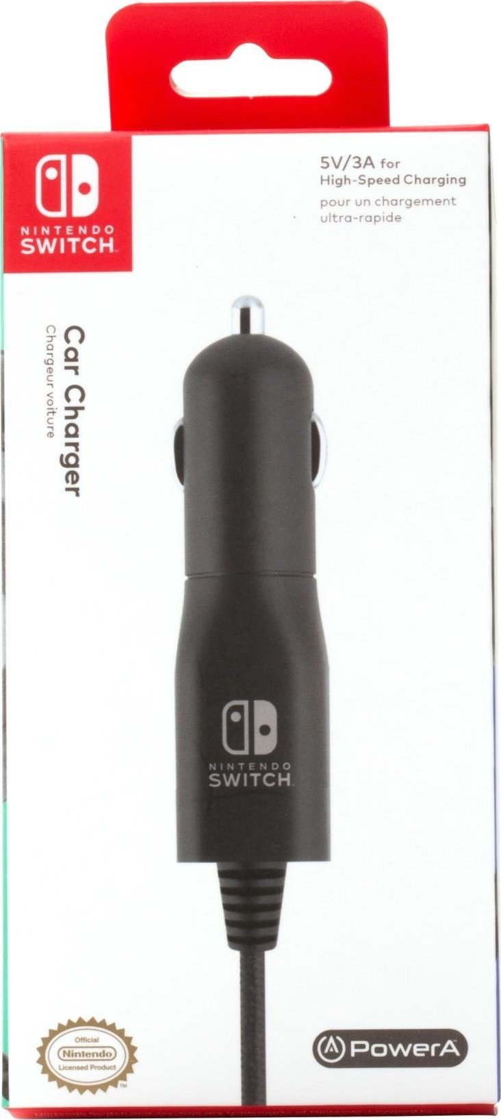 PowerA Ładowarka samochodowa do Nintendo Switch (1502653-01)