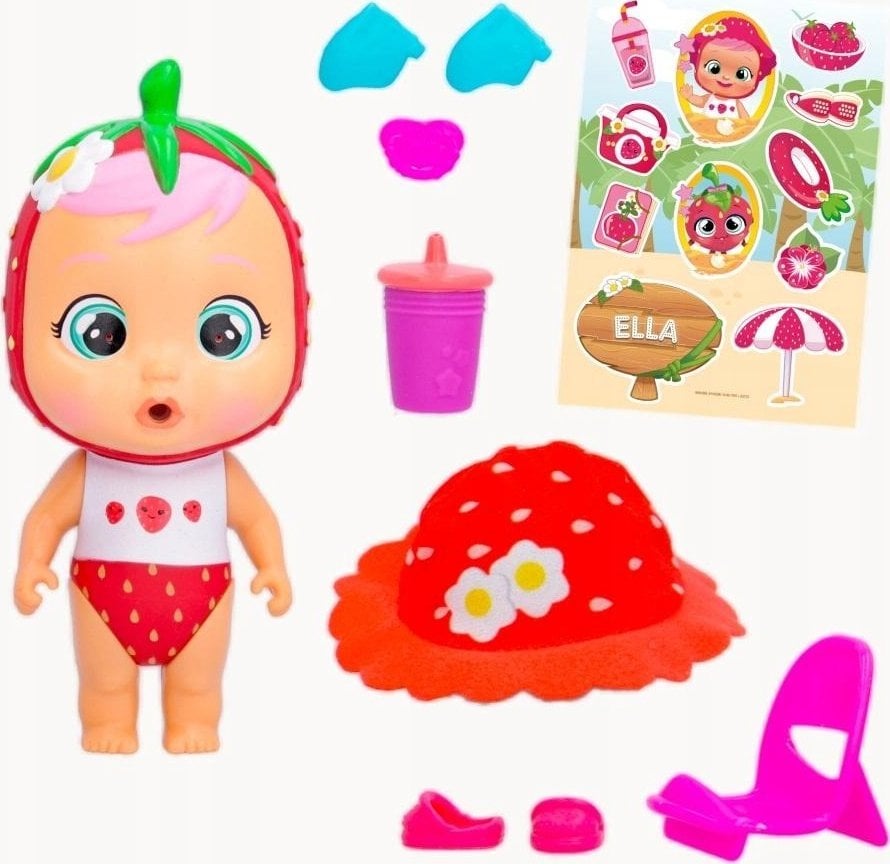 Tm Toys Cry Babies Magic Tears Beach Babies Ella (606495)