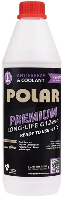 ANTIFREEZE POLAR G12EVO 1 L