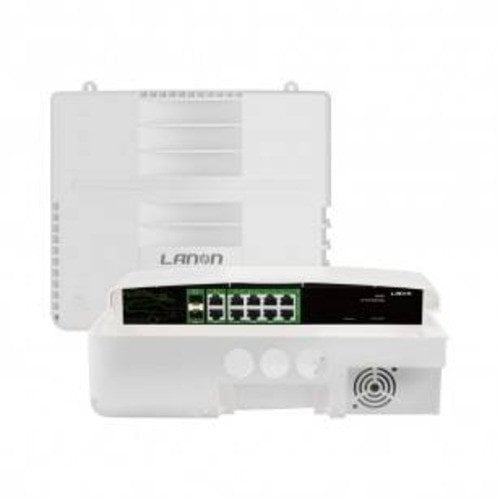 SWITCH POE LN-SGF822-120W-O 8-PORTOWY + SFP IP65 LANON
