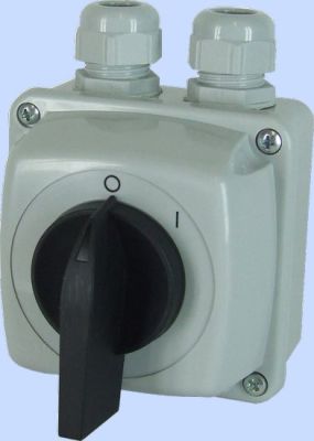 Elektromet Łącznik krzywkowy 0-I 3P 25A IP65 w obudowie Łuk E25-13 (952512)
