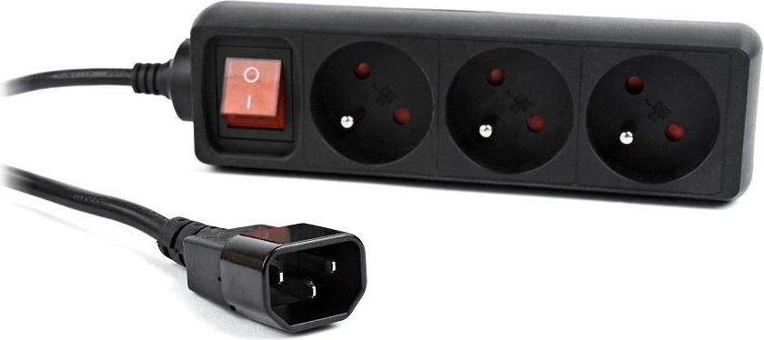 Energenie Listwa zasilająca 3 gniazda 0.6m (EG-PSU3F-01)