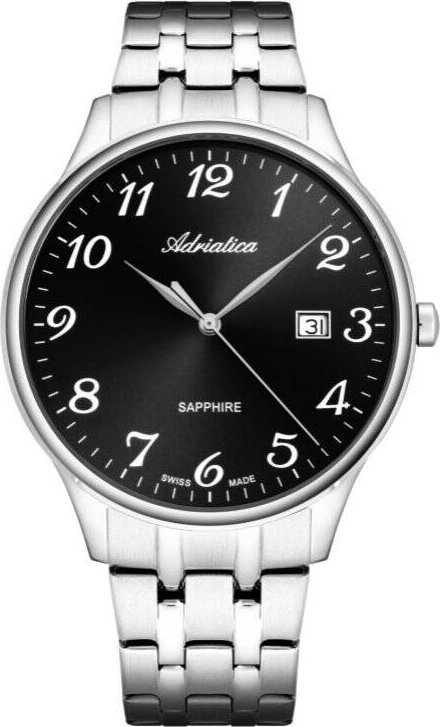 Zegarek Adriatica Zegarek Adriatica A1300.5124Q męski klasyczny szwajcarski .