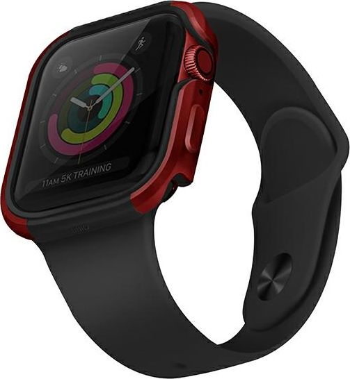Uniq Etui Valencia Apple Watch Series 4/5/6/SE 44mm crimson red