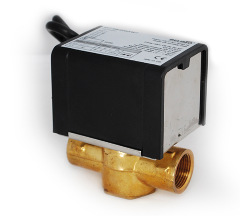 Flowair Zawór 2-drogowy SRQ2 z siłownikiem elektrycznym 1/2" - 10803