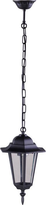 Lumes Czarna lampa zewnętrzna wisząca - S332-Relva