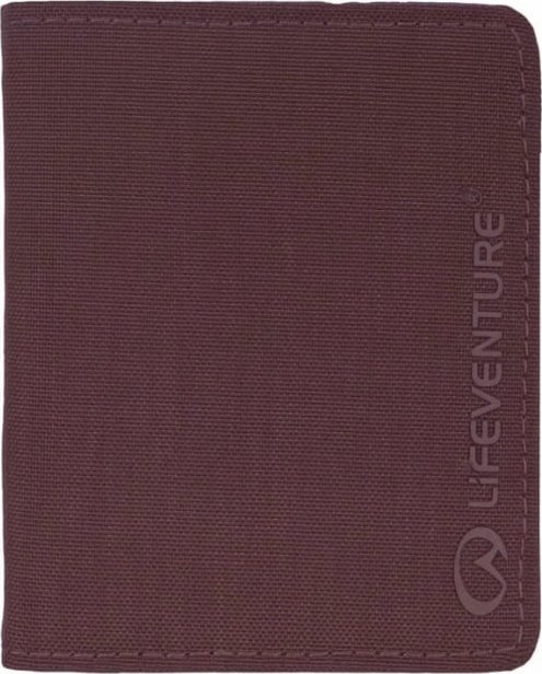 Lifeventure RFID Wallet, Recycled, Plum
