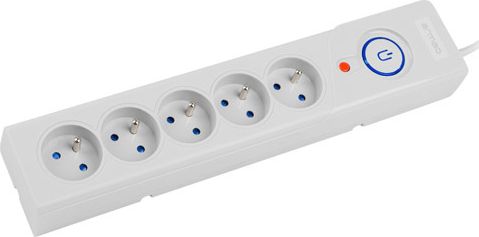 Listwa zasilająca Armac Z5 przeciwprzepięciowa 5 gniazd 3 m szara (Z5/SZ/30)
