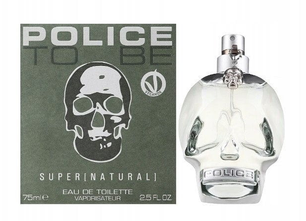 Police, To Be Super Natural, Eau De Toilette, Unisex, 75 ml Unisex
