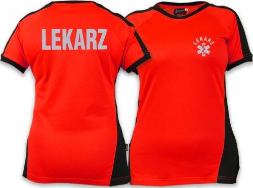 North Wind + medical Koszulka ratownicza FLUO damska odblaskowa FUNKCYJNA