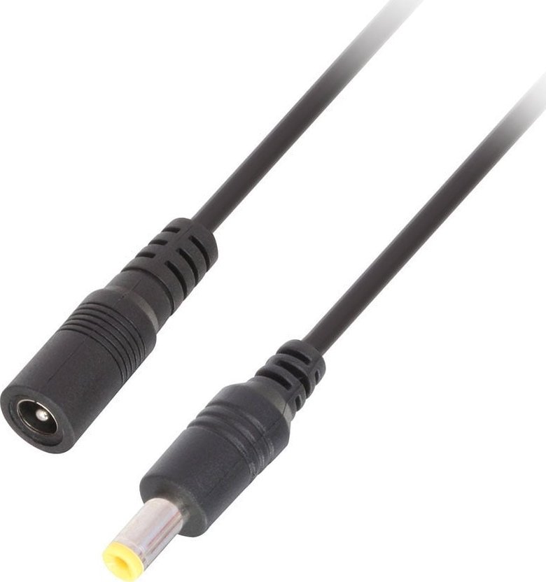 Kabel zasilający Lindy Lindy 70321 PrzedĹuĹźacz zasilania DC 2,1mm / 5,5mm - 0,5m