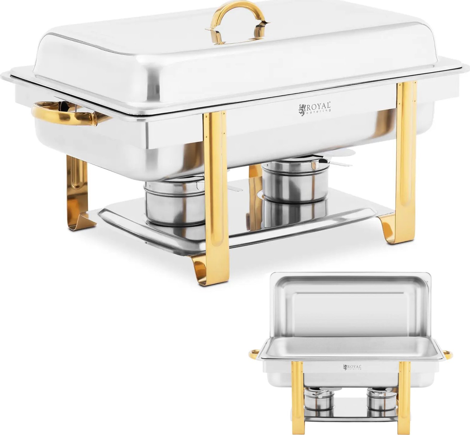 Royal Catering Podgrzewacz bemar do potraw stołowy na pastę GN 1/1 9 l Podgrzewacz bemar do potraw stołowy na pastę GN 1/1 9 l