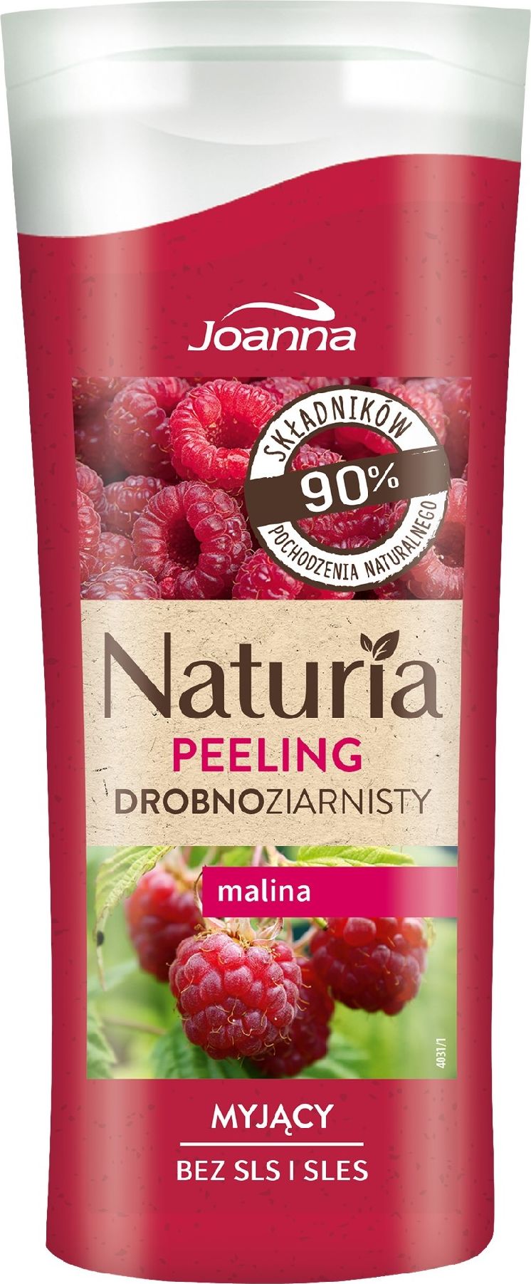 Joanna Joanna Naturia Peeling do ciała drobnoziarnisty Malina 100g