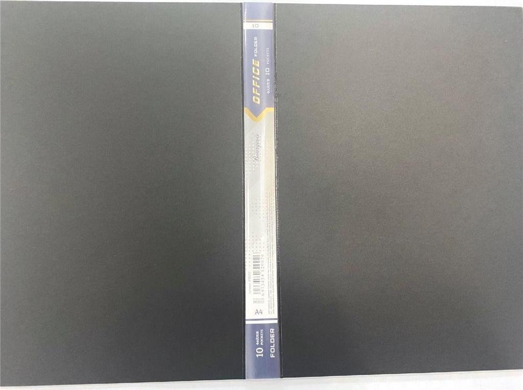 Fresh Teczka ofertowa A4+ 10 koszulek Czarna FRESH