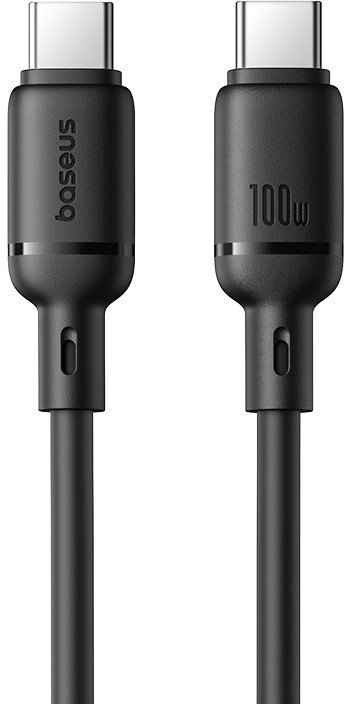 Kabel USB Baseus USB-C - USB-C 1 m Czarny (6932172668815)